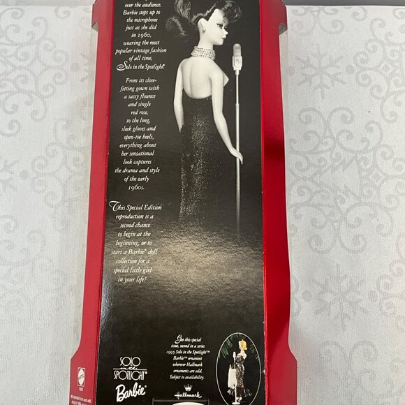 Special Edition Reproduction 1960 Barbie Doll In Solo Spotlight Outfit By Mattel - Picture 5 of 5